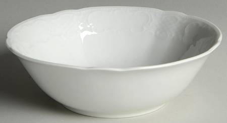 Vienna White 8" Round Vegetable Bowl