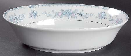 Harmony 10" Oval Vegetable Bowl