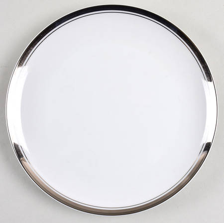 Tudor Black Salad Plate