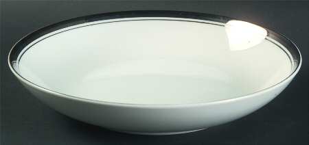 Tudor Black Coupe Soup Bowl