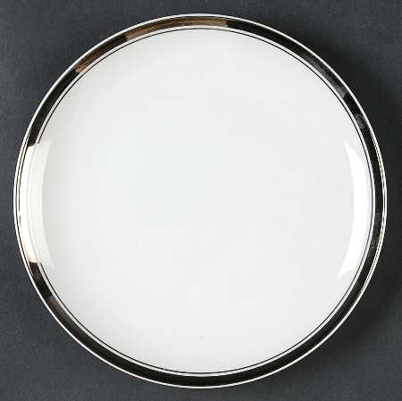 Tudor Black Bread & Butter Plate
