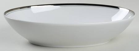 Tudor Black 10" Oval Vegetable Bowl