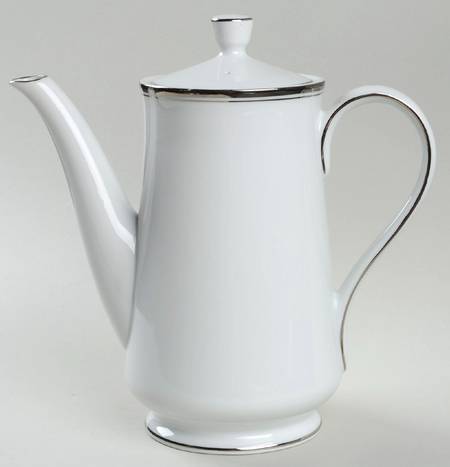 Tudor Black Coffee Pot & Lid