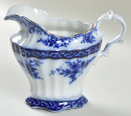 Touraine (Flow Blue) 24 Oz Pitcher