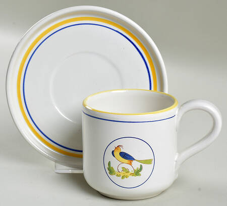 SNM1 Flat Cup & Saucer Set
