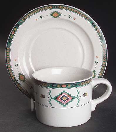 Adirondack Breakfast Cup & Saucer Set