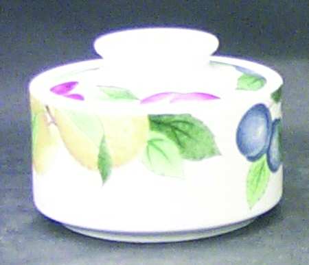 Autumn Jewels Sugar Bowl & Lid