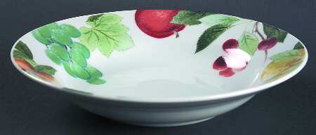 Autumn Jewels Rim Soup Bowl
