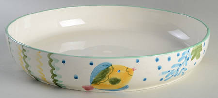 Barrier Reef Chip Bowl/Plate for Chip & Dip Set