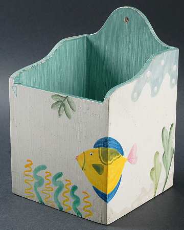 Barrier Reef Wood Hanging Spice Box/Rack
