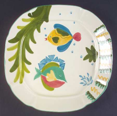 Barrier Reef 13" Octagonal Serving Platter
