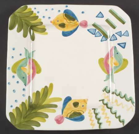 Barrier Reef 16" Square Serving Platter