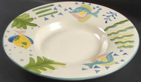 Barrier Reef Deep Round Platter