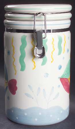 Barrier Reef 8" Storage Jar & Lid
