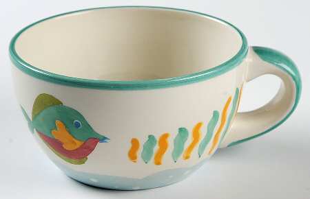 Barrier Reef Cup for Individual Teapot & Lid with Cup