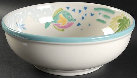 Barrier Reef 11" Large Salad Serving Bowl
