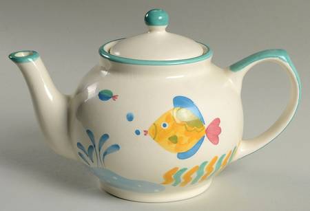 Barrier Reef Teapot & Lid