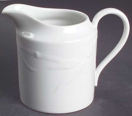 Bamboo White Creamer