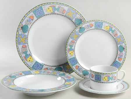 Beach Party 5 Piece Place Setting