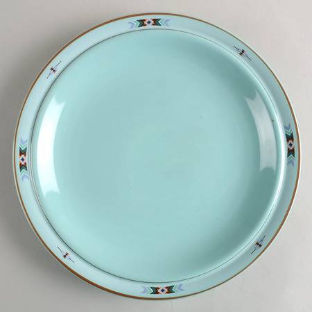 Big Prairie Green 12" Chop Plate (Round Platter)