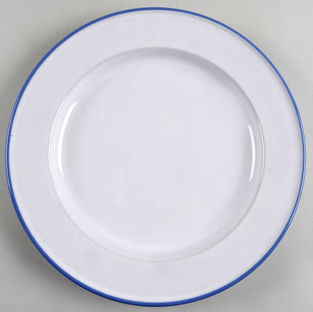 Blue Linen 12" Chop Plate (Round Platter)