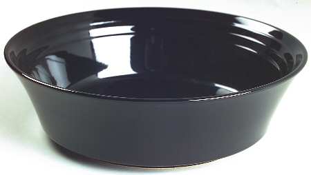 Black Magic 9" Round Vegetable Bowl