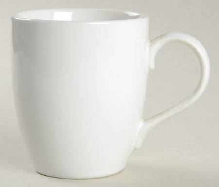 Bon Appetit White Mug