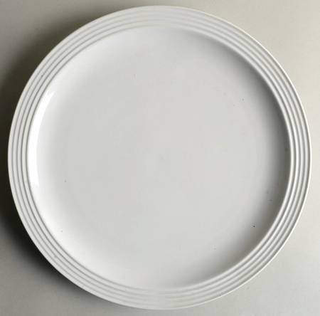 Bon Appetit White 12" Chop Plate (Round Platter)