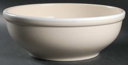 Cafe Au Lait 11" Large Salad Serving Bowl