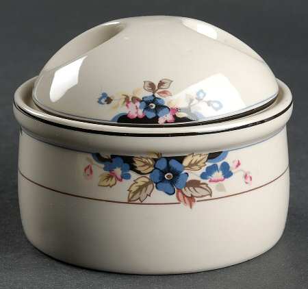 Camelia Sugar Bowl & Lid