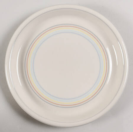 Candy Stripe Salad Plate