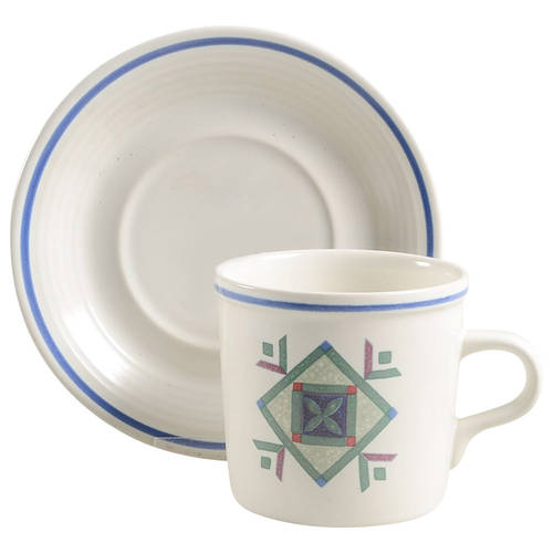 Catskills Flat Cup & Saucer Set
