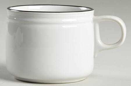 Chromatics Black Flat Cup