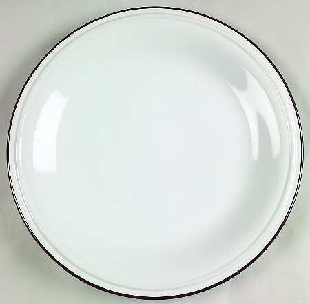 Chromatics Black 12" Chop Plate (Round Platter)