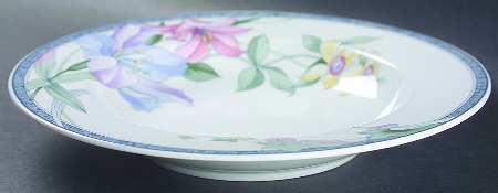 Classic Garden Large Rim Soup Bowl