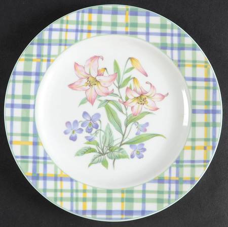 Country Blossom Salad Plate