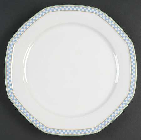 Country Cafe Blue 11" Chop Plate (Round Platter)