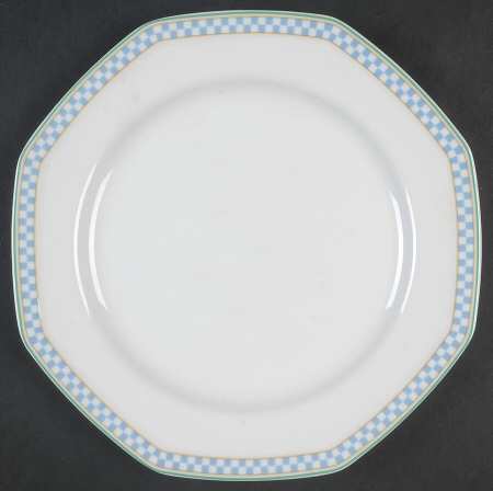 Country Cafe Blue Salad Plate