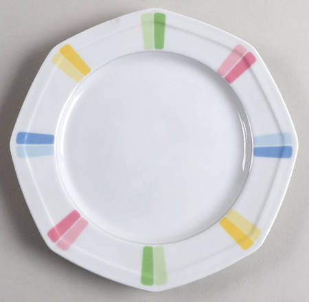 Color Chart Salad Plate by Studio Nova