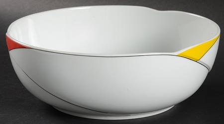 Cortina Corners 8" Round Vegetable Bowl