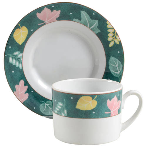 Country Magic Flat Cup & Saucer Set