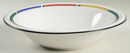 Color Rings 9" Round Vegetable Bowl