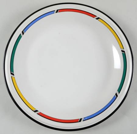 Color Rings 12" Chop Plate (Round Platter)