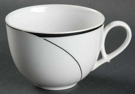 Cortina Black Flat Cup