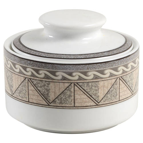 Courtyard Sugar Bowl & Lid