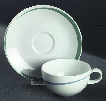 Cycles Flat Cup & Saucer Set