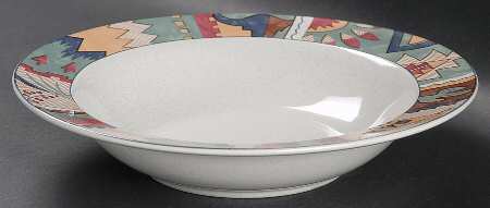 Deer Run Rim Soup Bowl