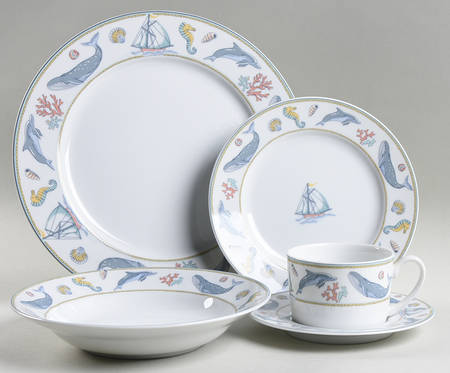Deep Sea 5 Piece Place Setting