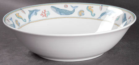 Deep Sea 9" Round Vegetable Bowl