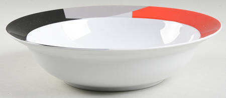 Fashion Red 9" Round Vegetable Bowl